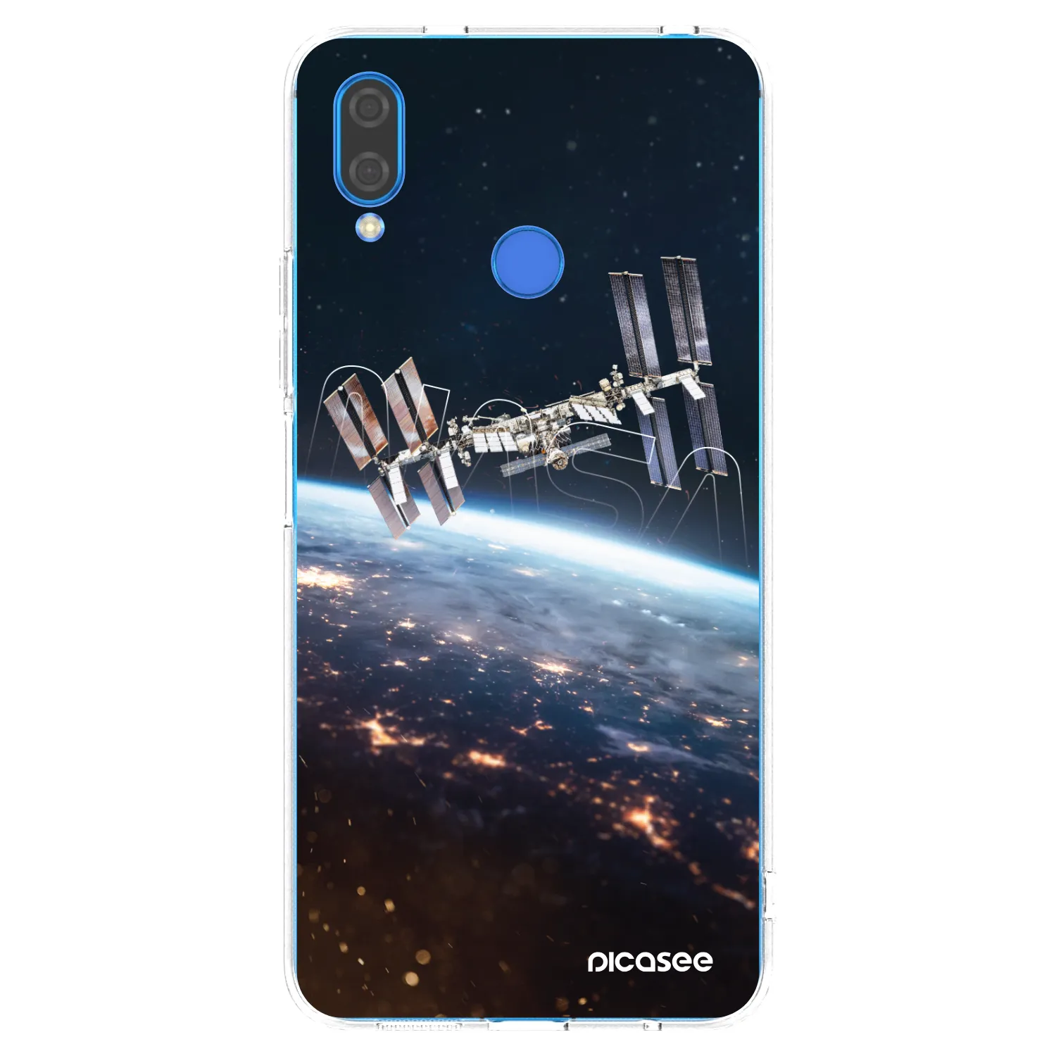 Picasee διαφανής θήκη σιλικόνης Huawei Nova 3 - Station