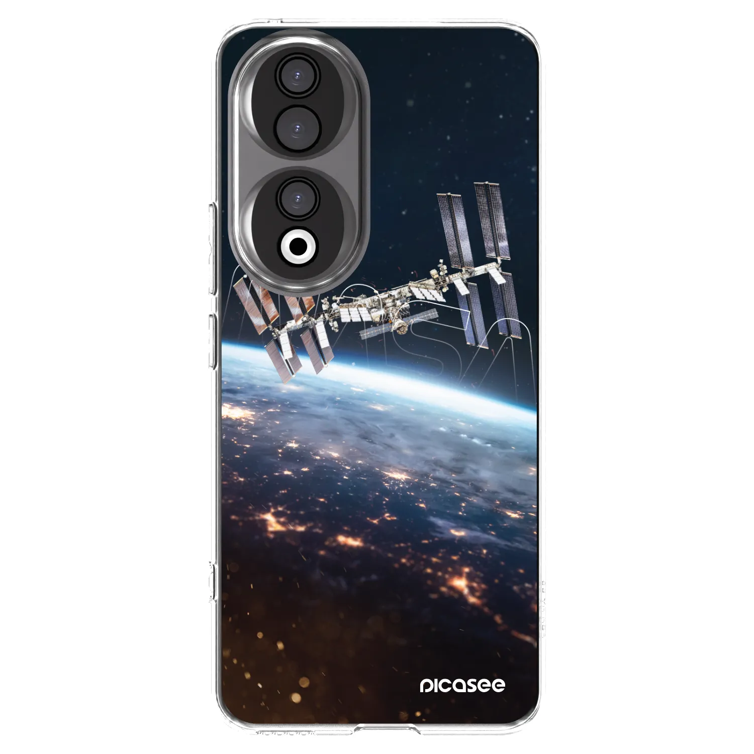 Picasee διαφανής θήκη σιλικόνης Honor 90 5G - Station