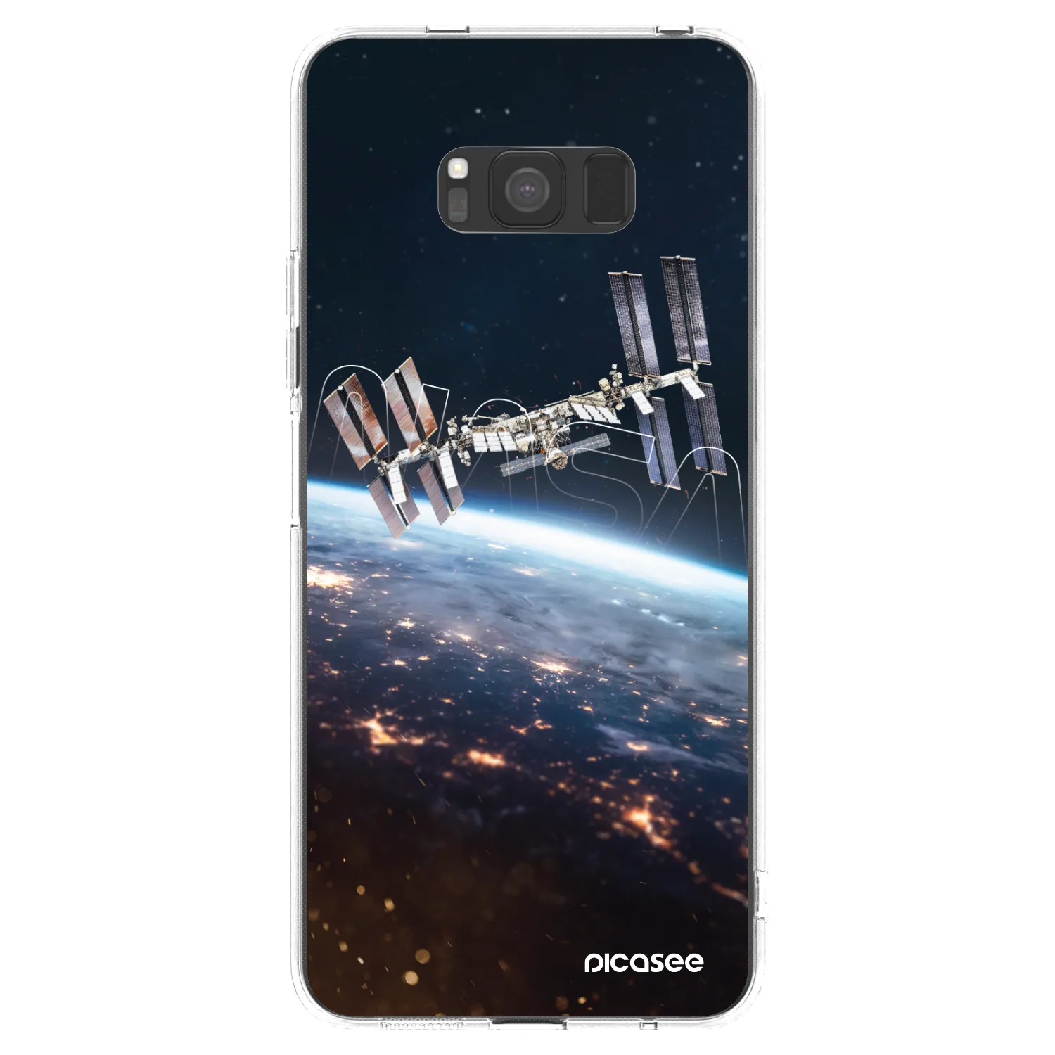 Picasee διαφανής θήκη σιλικόνης Samsung Galaxy S8 G950F - Station
