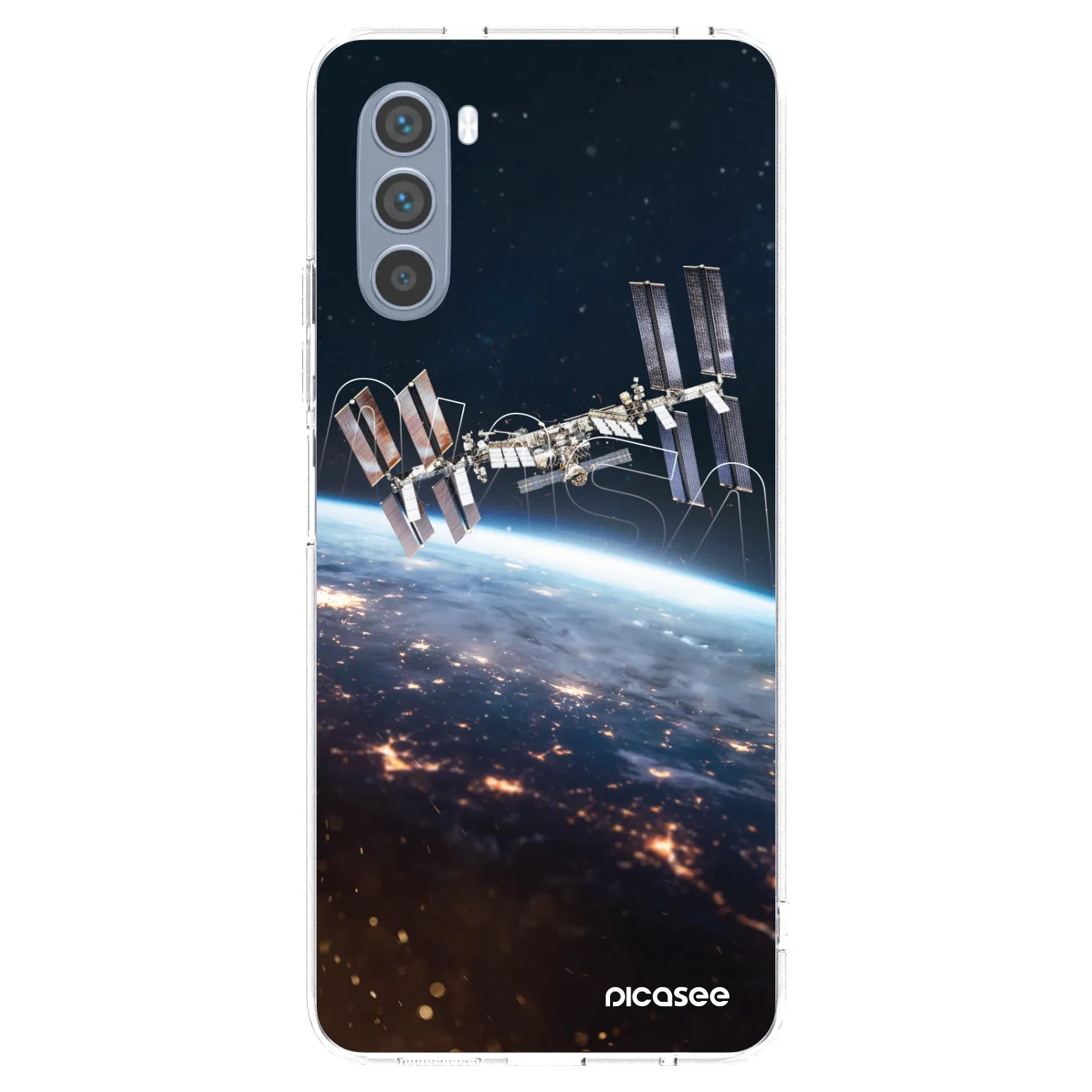 Picasee διαφανής θήκη σιλικόνης Motorola Moto G62 - Station