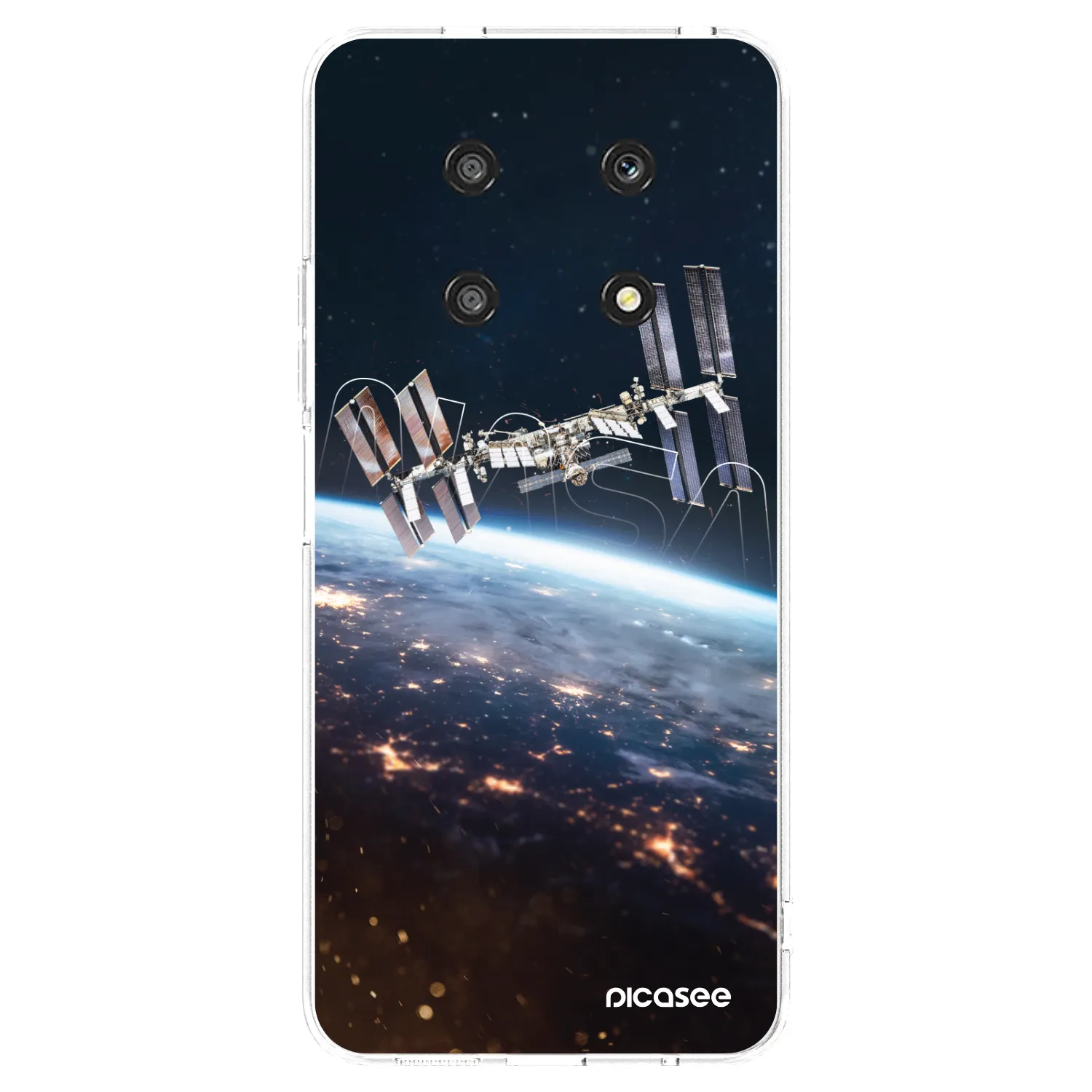 Picasee διαφανής θήκη σιλικόνης Honor Magic4 Lite 5G - Station