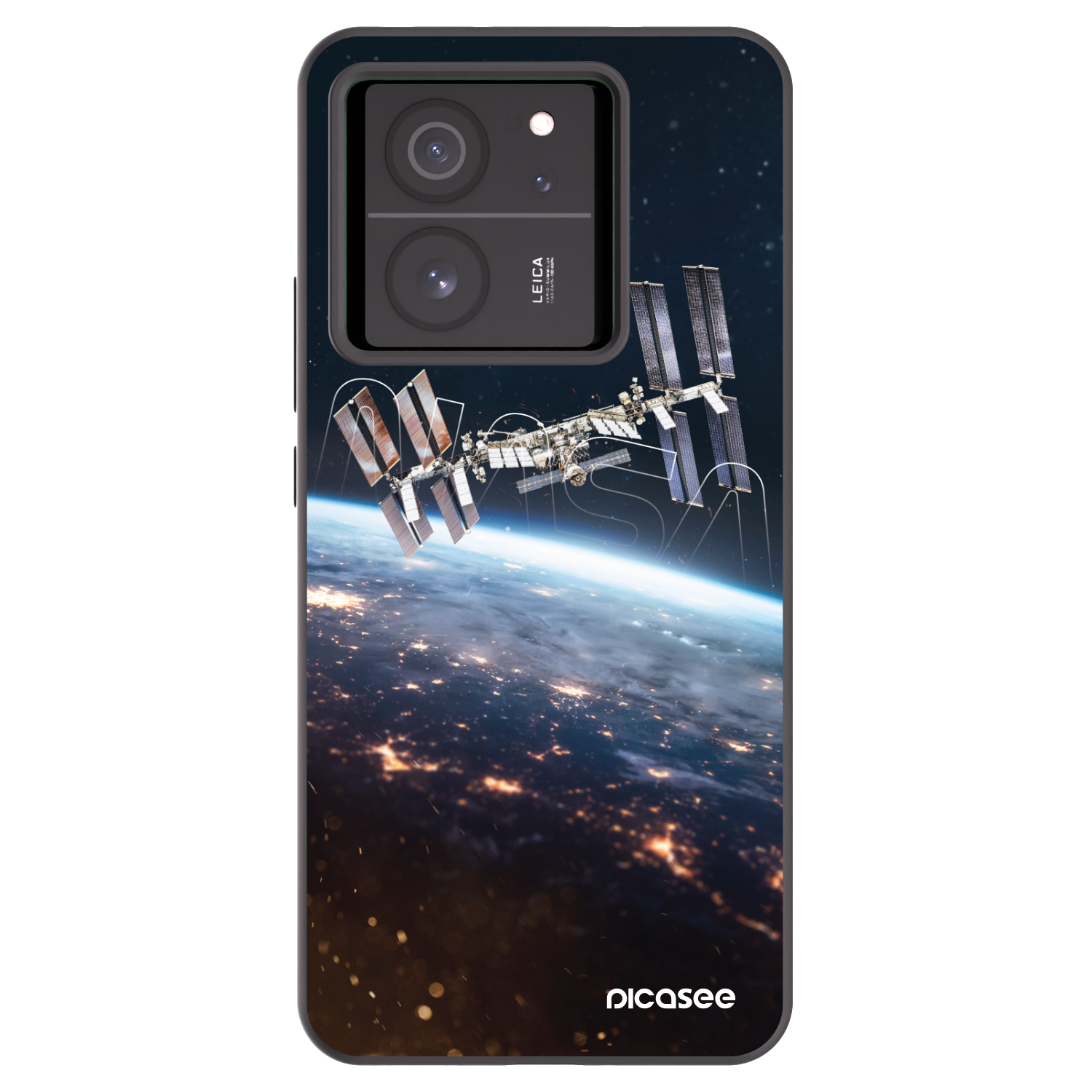 Picasee Μαύρη θήκη σιλικόνης για Xiaomi 13T - Station