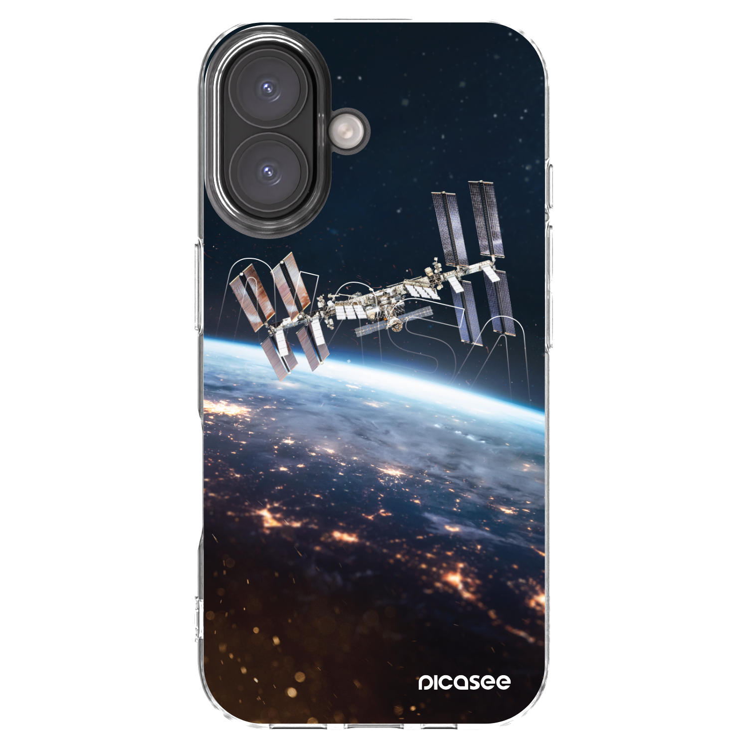 Picasee διαφανής θήκη σιλικόνης Apple iPhone 16 - Station