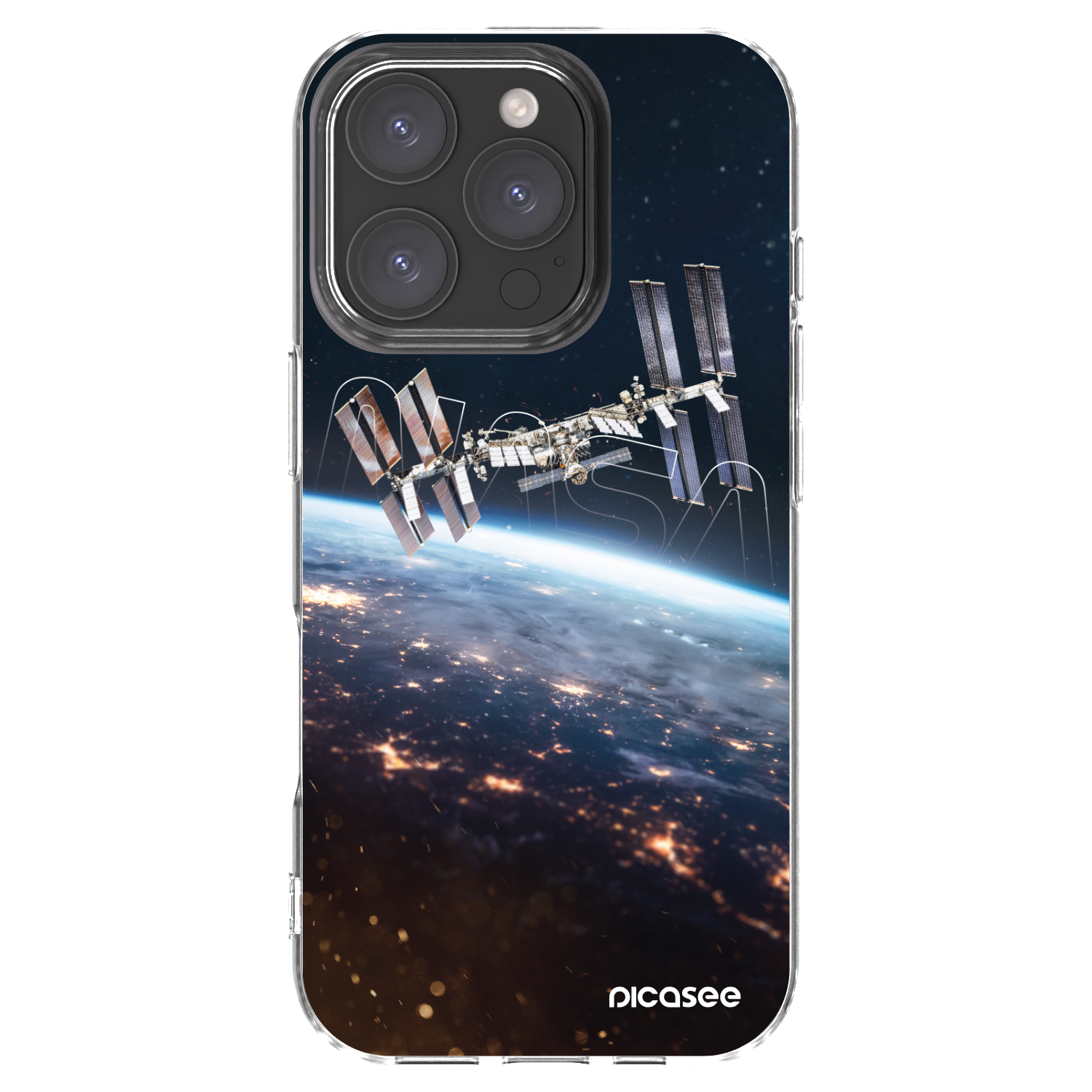 Picasee διαφανής θήκη σιλικόνης Apple iPhone 16 Pro - Station