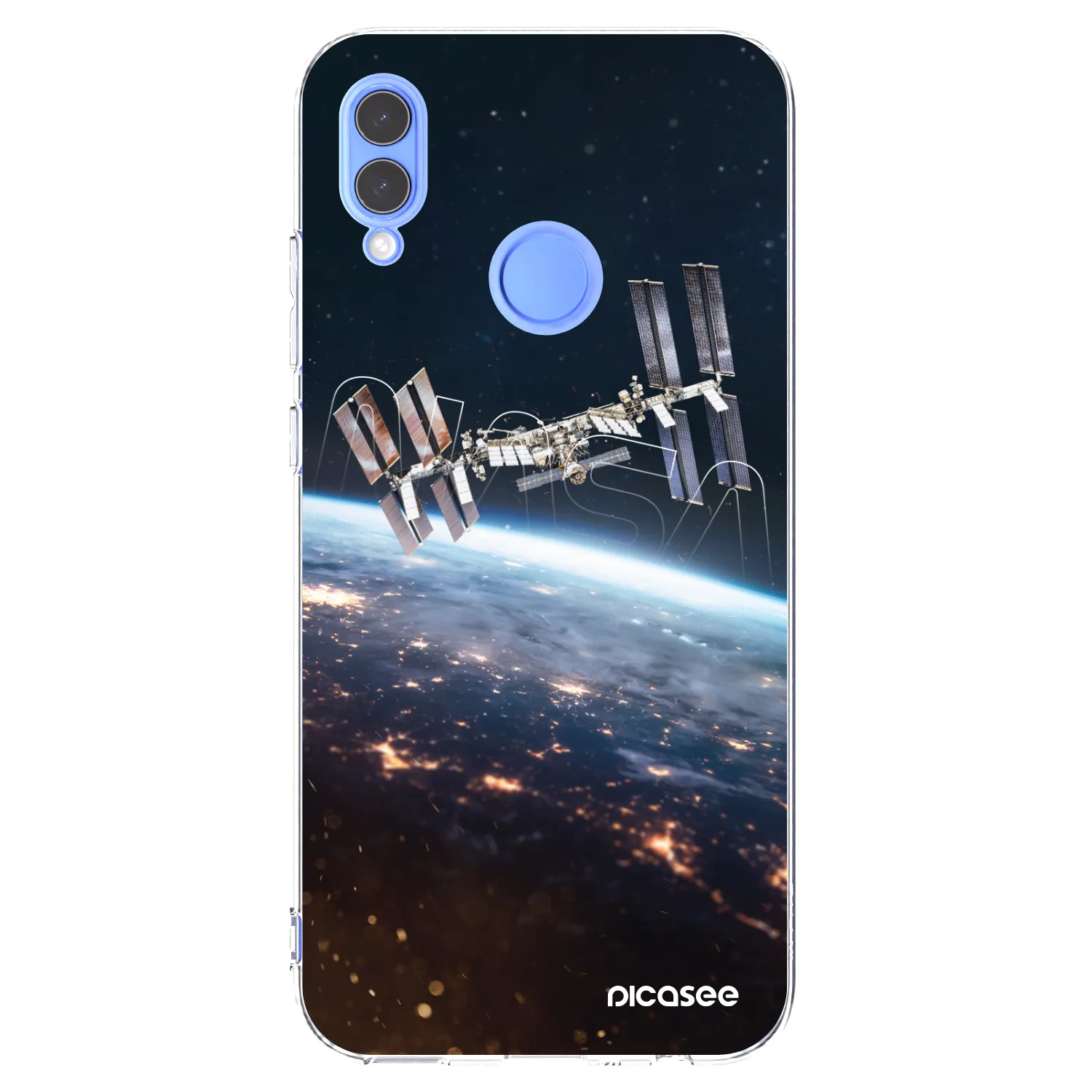 Picasee διαφανής θήκη σιλικόνης Honor 10 Lite - Station