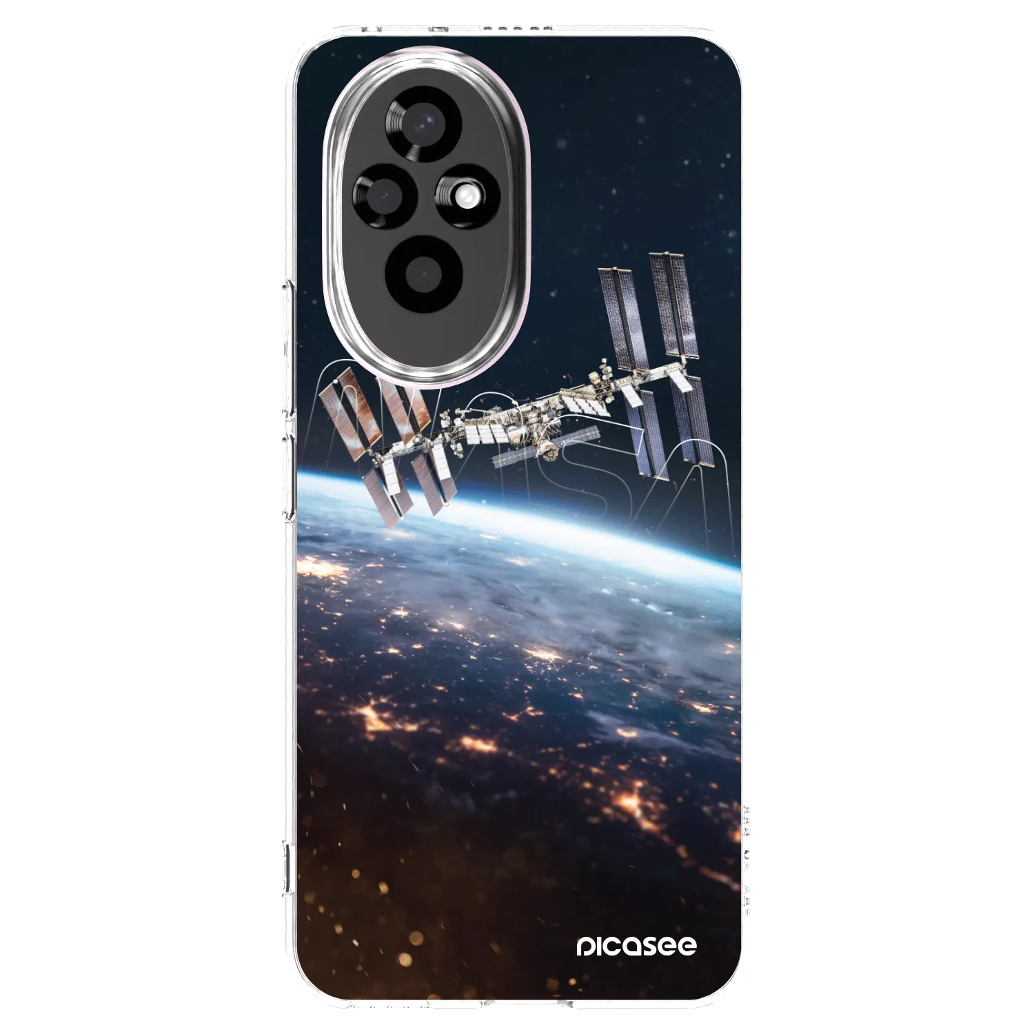 Picasee διαφανής θήκη σιλικόνης Honor 200 5G - Station