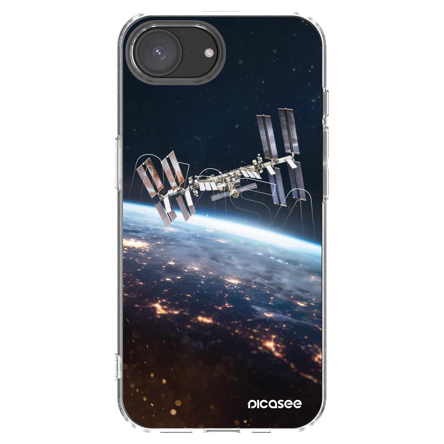 Picasee διαφανής θήκη σιλικόνης Apple iPhone 16e - Station