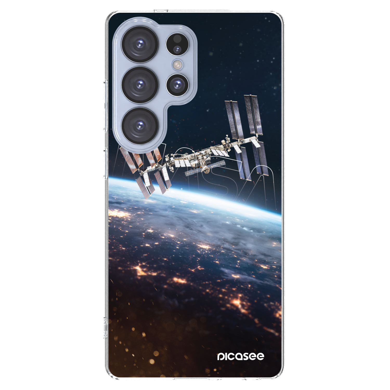 Picasee διαφανής θήκη σιλικόνης Samsung Galaxy S25 Ultra 5G - Station