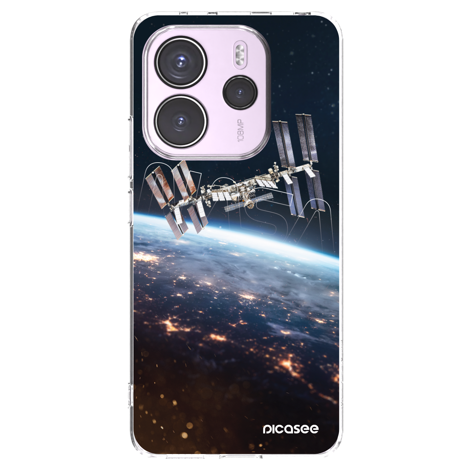 Picasee διαφανής θήκη σιλικόνης Xiaomi Redmi Note 14 4G - Station