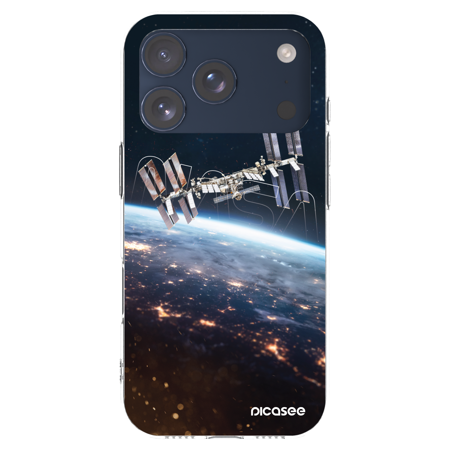 Picasee διαφανής θήκη σιλικόνης Apple iPhone 17 Pro - Station