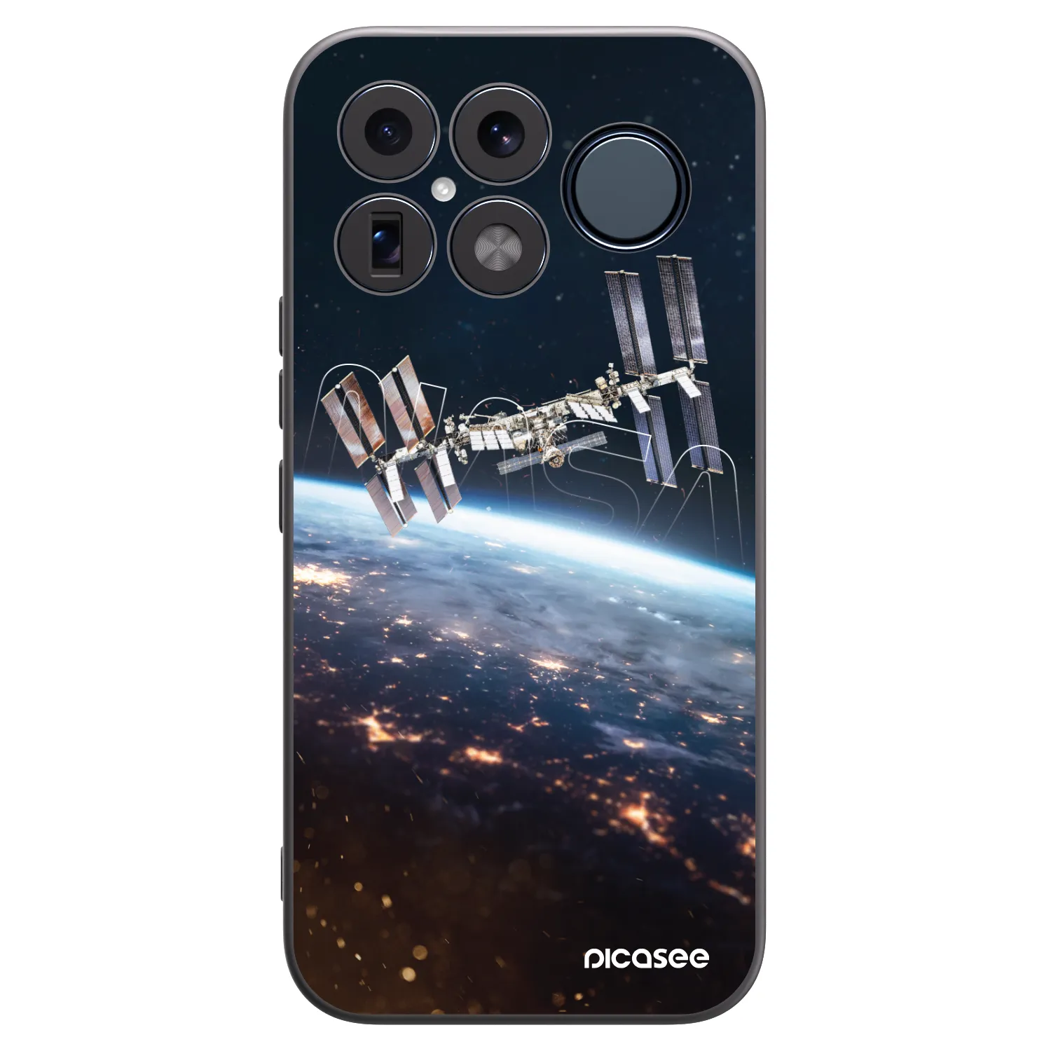 Picasee Μαύρη θήκη σιλικόνης για Xiaomi Poco F8 Ultra - Station