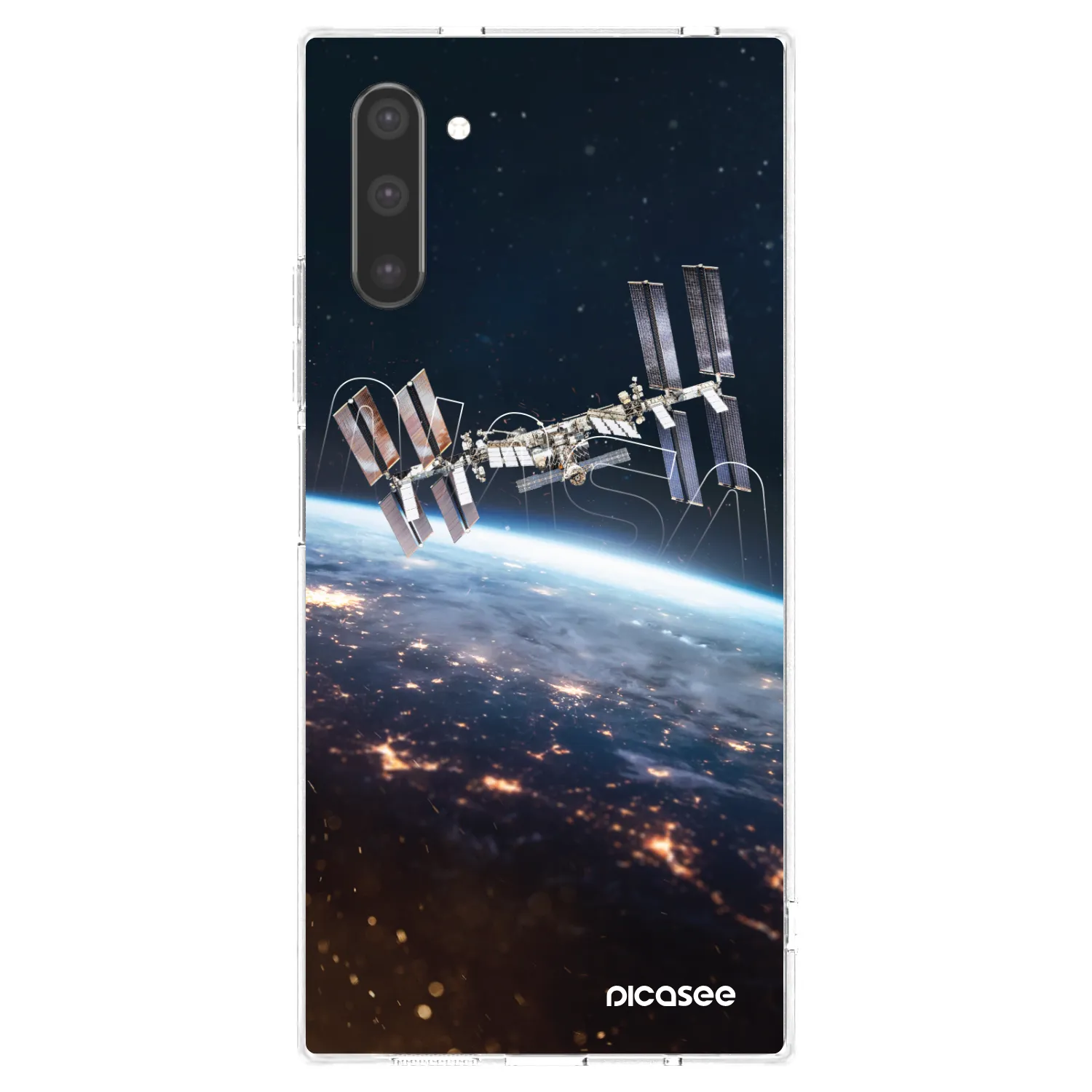 Picasee διαφανής θήκη σιλικόνης Samsung Galaxy Note 10 N970F - Station