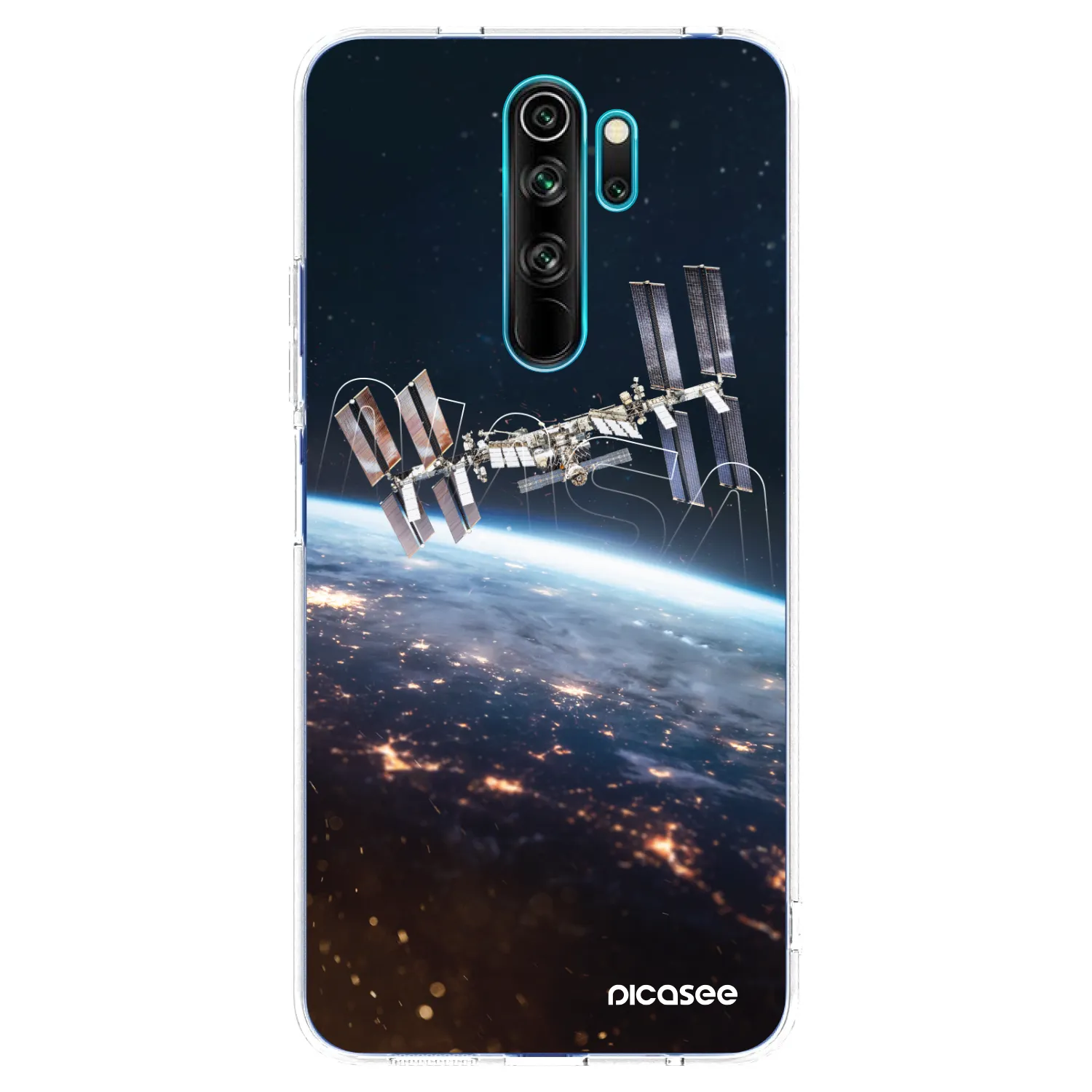 Picasee διαφανής θήκη σιλικόνης Xiaomi Redmi Note 8 Pro - Station