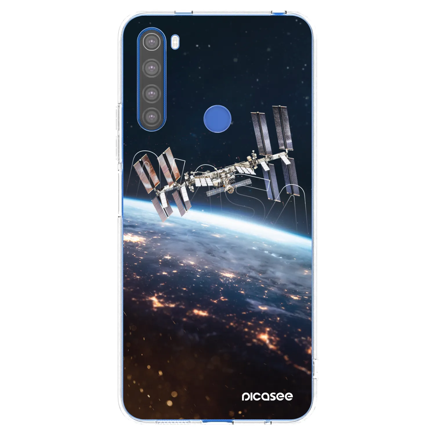 Picasee διαφανής θήκη σιλικόνης Xiaomi Redmi Note 8T - Station