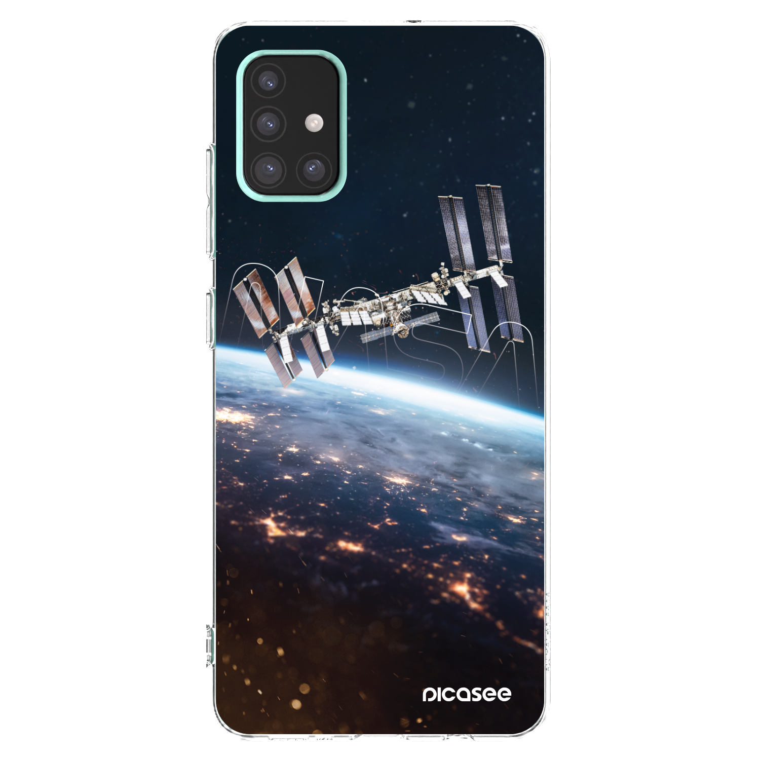 Picasee διαφανής θήκη σιλικόνης Samsung Galaxy A51 A515F - Station