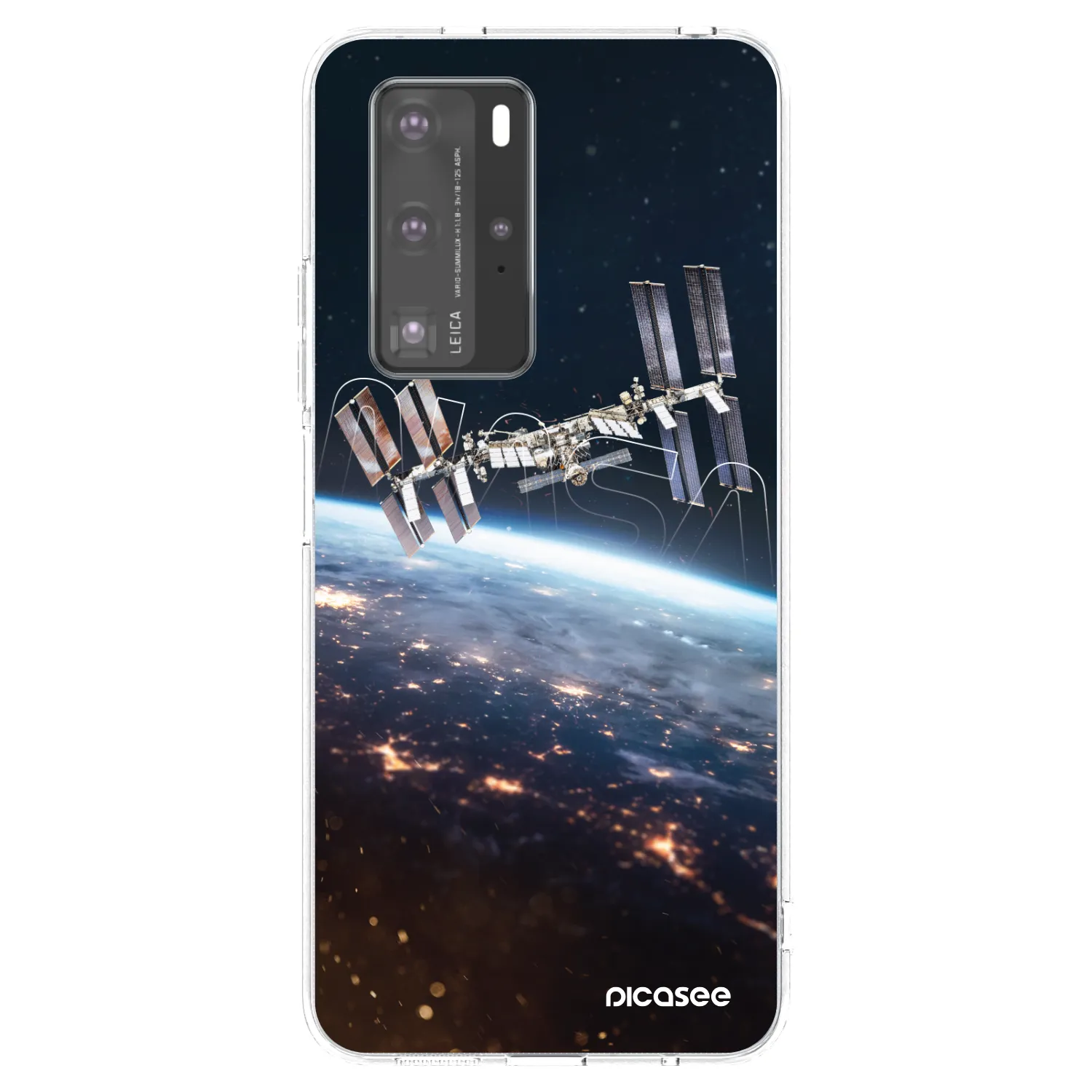 Picasee διαφανής θήκη σιλικόνης Huawei P40 Pro - Station