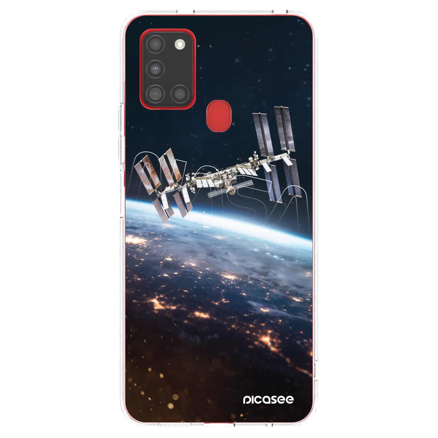Picasee διαφανής θήκη σιλικόνης Samsung Galaxy A21s - Station