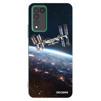 Picasee διαφανής θήκη σιλικόνης Honor 10X Lite - Station