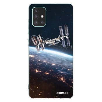 Picasee διαφανής θήκη σιλικόνης Samsung Galaxy M51 M515F - Station