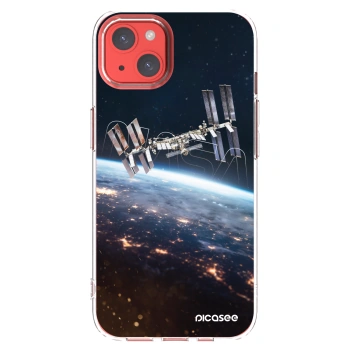 Picasee διαφανής θήκη σιλικόνης Apple iPhone 13 - Station
