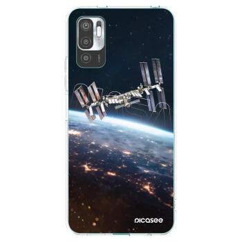 Picasee διαφανής θήκη σιλικόνης Xiaomi Redmi Note 10 5G - Station