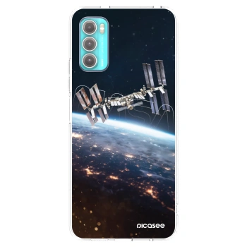 Picasee διαφανής θήκη σιλικόνης Motorola Moto G60 - Station