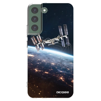 Picasee διαφανής θήκη σιλικόνης Samsung Galaxy S22+ 5G - Station