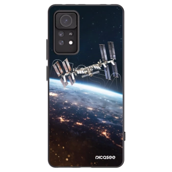 Picasee Μαύρη θήκη σιλικόνης για Xiaomi Redmi Note 11 Pro 5G - Station