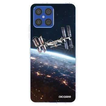 Picasee διαφανής θήκη σιλικόνης Honor X8 4G - Station