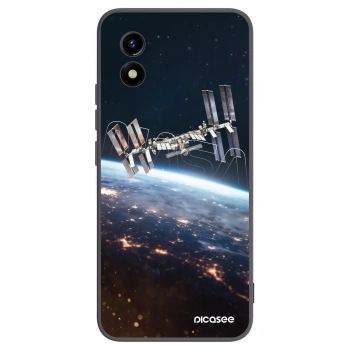 Picasee Μαύρη θήκη σιλικόνης για Vivo Y01 - Station