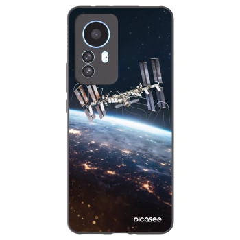 Picasee Μαύρη θήκη σιλικόνης για Xiaomi 12T Pro - Station