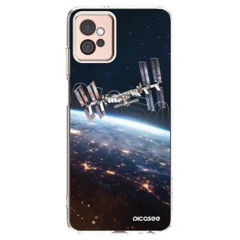 Picasee διαφανής θήκη σιλικόνης Motorola Moto G32 - Station