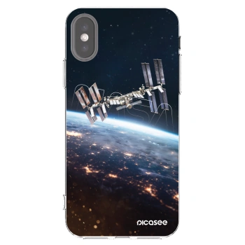 Picasee διαφανής θήκη σιλικόνης Apple iPhone X/XS - Station