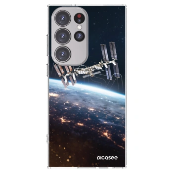Picasee διαφανής θήκη σιλικόνης Samsung Galaxy S23 Ultra 5G - Station