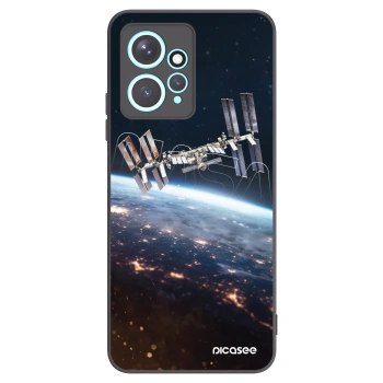 Picasee Μαύρη θήκη σιλικόνης για Xiaomi Redmi Note 12 4G - Station