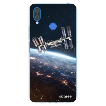 Picasee διαφανής θήκη σιλικόνης Huawei Nova 3 - Station