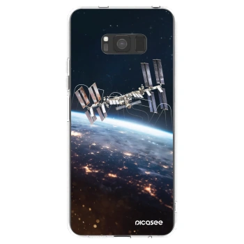 Picasee διαφανής θήκη σιλικόνης Samsung Galaxy S8 G950F - Station