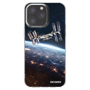 Picasee διαφανής θήκη σιλικόνης Apple iPhone 15 Pro Max - Station