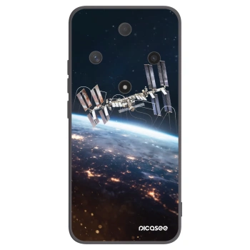 Picasee Μαύρη θήκη σιλικόνης για Honor Magic6 Lite 5G - Station