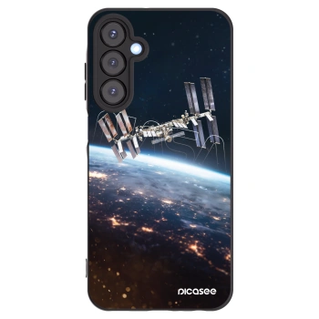 Picasee Μαύρη θήκη σιλικόνης για Samsung Galaxy A25 A256B 5G - Station