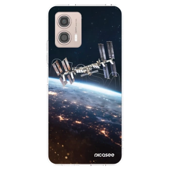 Picasee διαφανής θήκη σιλικόνης Motorola Moto G53 5G - Station