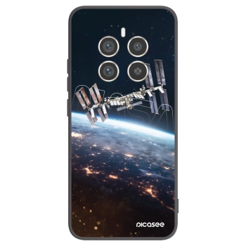 Picasee Μαύρη θήκη σιλικόνης για Realme 12 Pro 5G - Station
