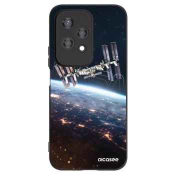Picasee Μαύρη θήκη σιλικόνης για Honor 200 Lite - Station