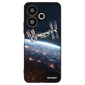 Picasee Μαύρη θήκη σιλικόνης για Xiaomi Redmi 13 4G - Station