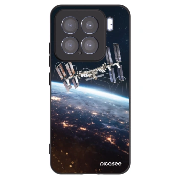 Picasee Μαύρη θήκη σιλικόνης για Xiaomi 15 - Station