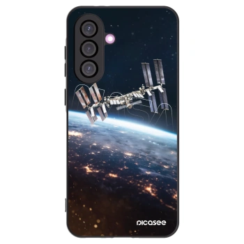 Picasee Μαύρη θήκη σιλικόνης για Samsung Galaxy A56 5G A566B - Station