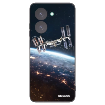 Picasee Μαύρη θήκη σιλικόνης για Xiaomi Redmi A5 - Station