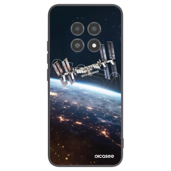 Picasee Μαύρη θήκη σιλικόνης για Realme 12X - Station
