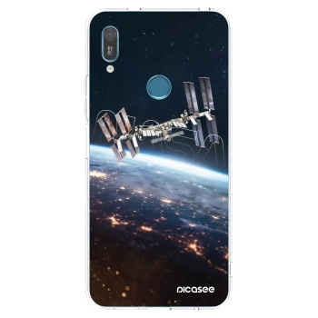 Picasee διαφανής θήκη σιλικόνης Huawei Y6 2019 - Station