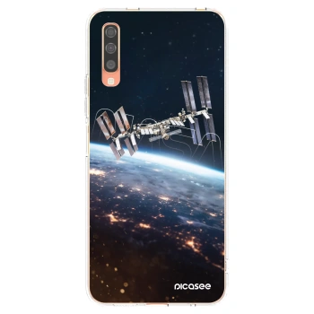 Picasee διαφανής θήκη σιλικόνης Samsung Galaxy A70 A705F - Station
